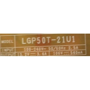 FUENTE DE PODER PARA TV LG / NUMERO DE PARTE EAY65895657 / EAX69502704 / 65895657 / LGP50T-21U1 / EPCD11CB1C / 3PCR03125A / EAX69502704(1.0) / PANEL NC500TQG-VHKH3 / DISPLAY PT500GT02-5 / MODELO 50UQ8000AUB / 50UQ8000AUB.BUSSLJM